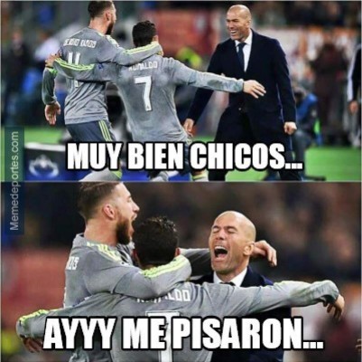 Los memes que deja el Roma-Real Madrid de Champions