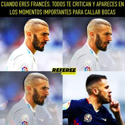 Barcelonistas y Benzema, los blancos perfectos de los memes tras el Madrid-Bayern