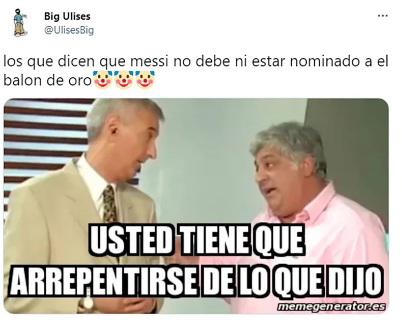 Para reír: Los jocosos memes que dejó la no nominación de Messi al Balón de Oro 2022; No perdonan a los franceses