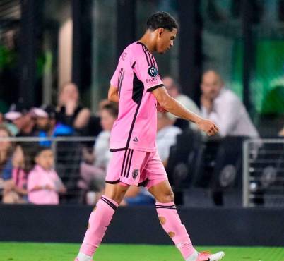 David Ruiz sufre expulsión infantil y así complicó al Inter de Miami en la derrota ante Monterrey por la semis de la Concachampions