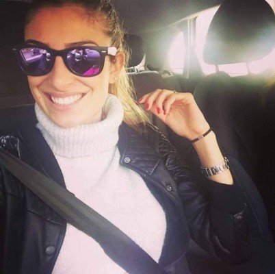 Valentina Allegri, sonrojó a los aficionados en las redes sociales