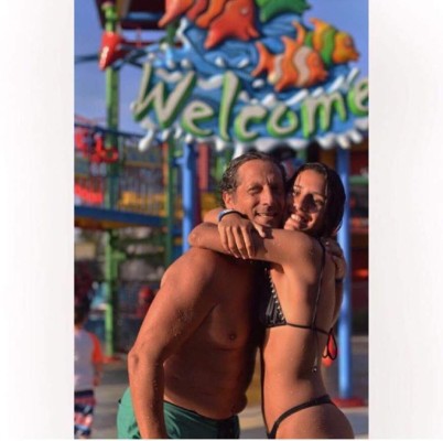 Iara, la bella hija de Pedro Troglio, el técnico del Olimpia