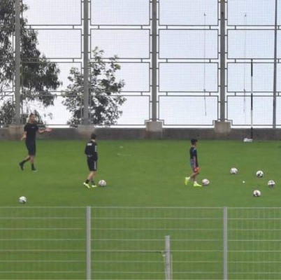Cristiano Ronaldo es captado entrenando en un estadio y en plena crisis por coronavirus