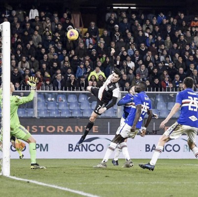 La secuencia completa del golazo de Cristiano Ronaldo que desafía la gravedad&nbsp;&nbsp;