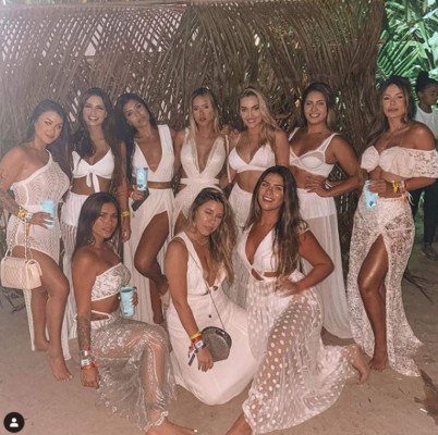 La alocada fiesta de año nuevo de Neymar en Brasil donde estuvo su supuesta y explosiva novia