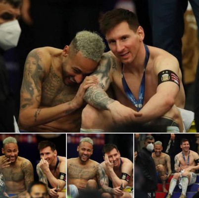 En imágenes: La llamada de Messi, el llanto de Neymar y el argentino que mandó a callar a Brasil