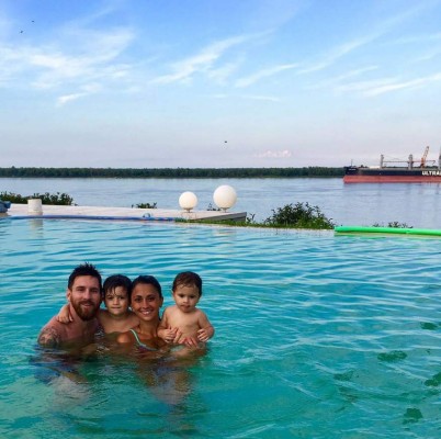 Las fotos más íntimas del astro argentino Leo Messi y su familia&nbsp;&nbsp;
