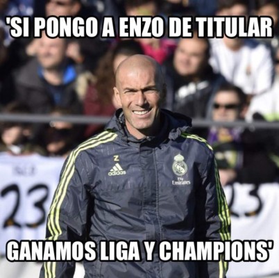 Los memes también arrasaron en el primer día de Zidane con el Madrid