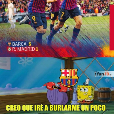 ¡Siguen las burlas! Surgen divertidos memes en contra del Real Madrid