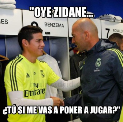 Los memes también arrasaron en el primer día de Zidane con el Madrid