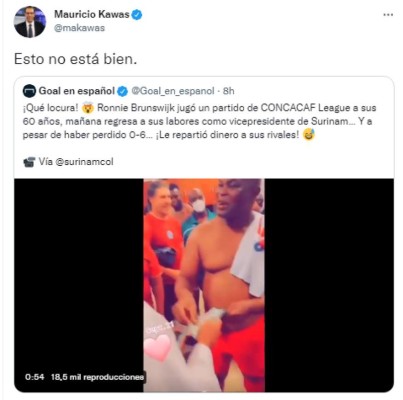 'Un equipo grande no puede dar esta imagen, genera vergüenza y pena': prensa deportiva explota luego de que vicepresidente de Surinam regalara dinero al Olimpia&nbsp;&nbsp;