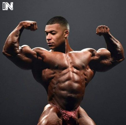 Así se verían los futbolistas como fisicoculturistas: Cristiano Ronaldo y Messi irreconocibles