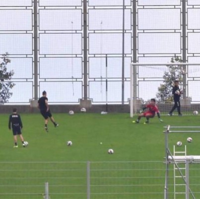 Cristiano Ronaldo es captado entrenando en un estadio y en plena crisis por coronavirus