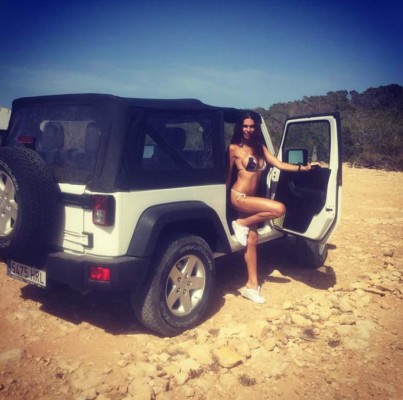 Erjona Sulejmani, de las esposas de futbolistas más bellas y sexys