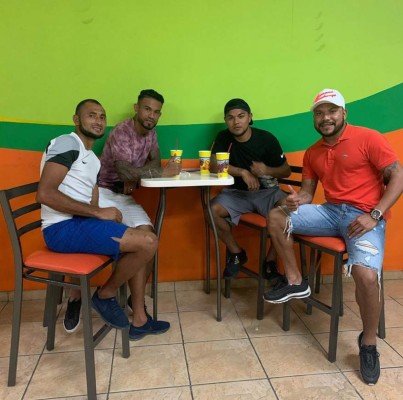 Fotos: Así disfrutan los jugadores de Honduras en la víspera del año nuevo