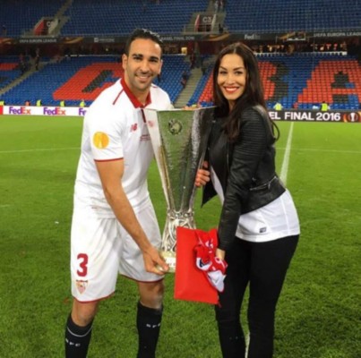 Sidonie Biemont, la explosiva esposa de Adil Rami, figura del Sevilla