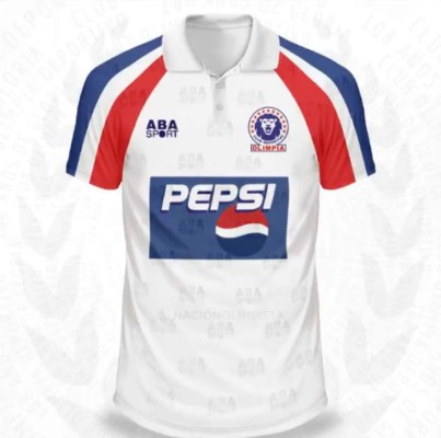 Con una de béisbol: Las camisas de local que ha usado Olimpia en sus 108 años de existencia