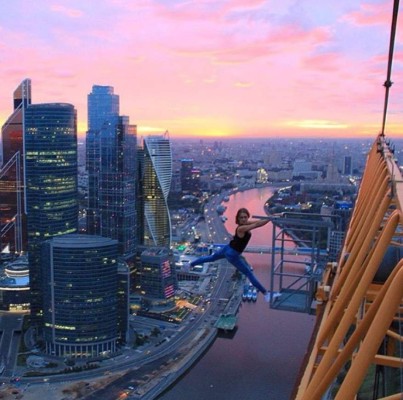 Angela Nikolau, la hermosa gimnasta rusa de las 'selfies suicidas'