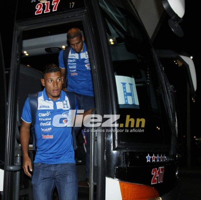 Las curiosas imágenes del viaje de la Selección de Honduras a Fort Myers