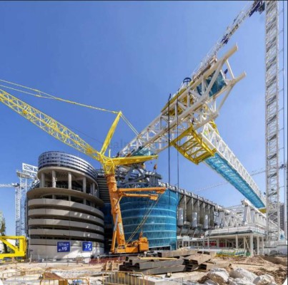 ¡Imágenes futuristas! Simulan cómo se vería el nuevo Santiago Bernabéu terminado; así marchan las obras