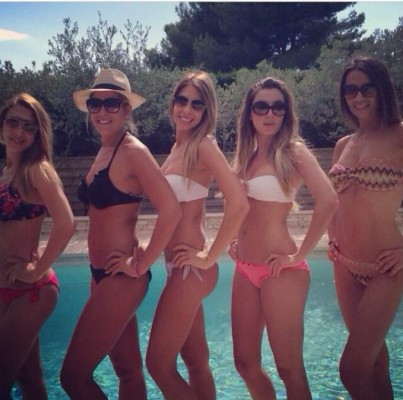 Fanny Lafon, novia de Valbuena, se ha convertido en su consuelo en pleno escándalo