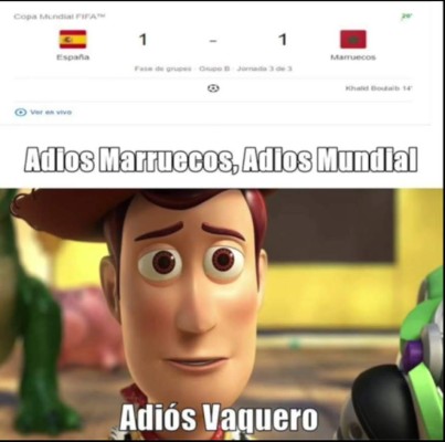 MEMES: Hacen pedazos a De Gea y España por empatar ante Marruecos en el Mundial de Rusia