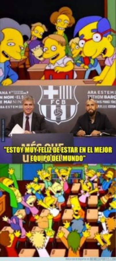 Los nuevos memes de la presentación de Arturo Vidal como jugador del FC Barcelona