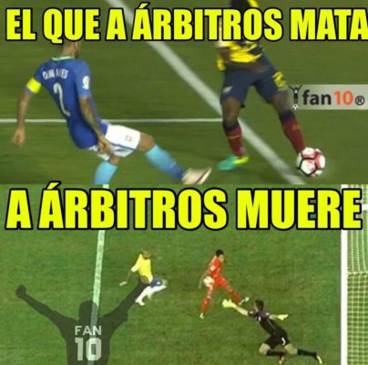 Los mejores memes tras la eliminación de Brasil en la Copa América Centenario
