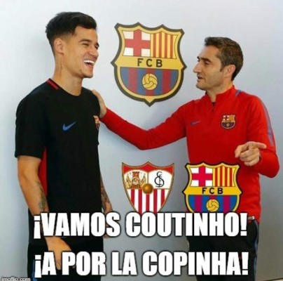 Los crueles memes de la paliza del Barcelona al Sevilla en la final de la Copa del Rey