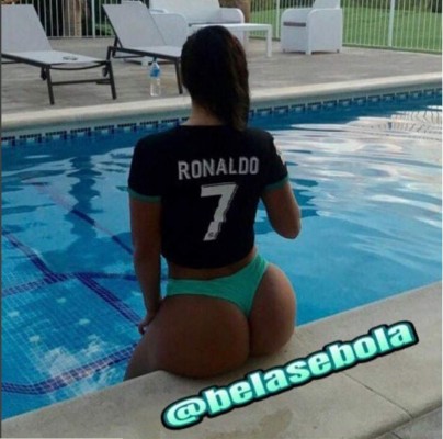 Mirtha Sosa, la modelo que se volvió loca por la chilena de Cristiano Ronaldo