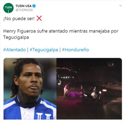 Así reacciona la prensa tras el intento de asesinato que sufrió Henry Figueroa