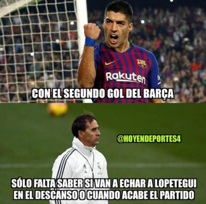Descuartizan en memes al Real Madrid tras paliza recibida por el Barcelona