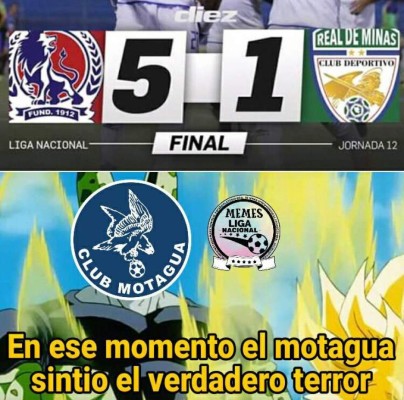 Crueles: Los mejores memes de la jornada 12 de Liga Nacional donde no perdonan a Motagua