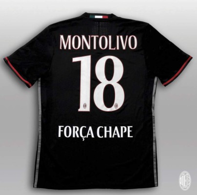 ¡Admirable! Las camisetas que homenajean al Chapecoense