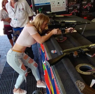 ¡Ufff! Ella es Haley Drew, la policía más sexy de Estados Unidos