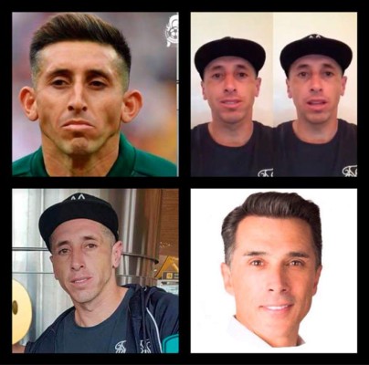 La cruel ola de memes por el cambio de rostro de Héctor Herrera tras sus cirugías estéticas