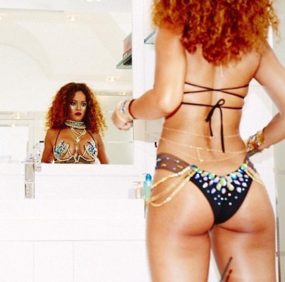 Lewis Hamilton y Rihanna disfrutaron en el carnaval de Barbados