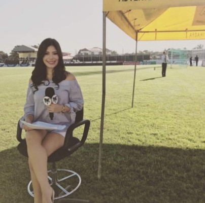 Jodeli Rodríguez, la despampanante modelo hondureña aficionada al Platense