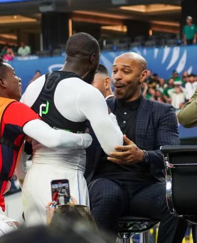 El festejo de Panamá con Thierry Henry y un famoso actor tras echar a USA: Fue asombroso, estaba en shock