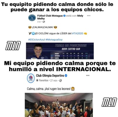 Los memes trituran a Motagua y Diego Vázquez por quedar eliminados de la Liga Concacaf a manos de Olimpia&nbsp;&nbsp;