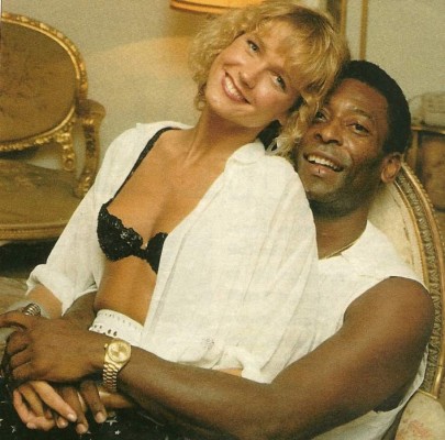 Las novias de Pelé.