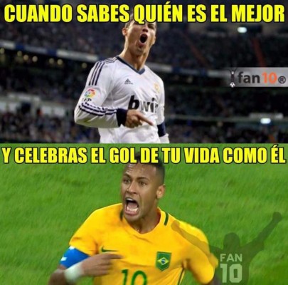 Neymar es campeón con Brasil y los memes de burlan de Messi&nbsp;&nbsp;