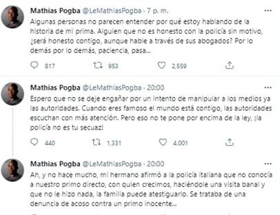 ¡Continúa la polémica! Las nuevas acusaciones de Mathias Pogba sobre su hermano Paul y el otro mensaje a Mbappé: “Casi muero por tu culpa”