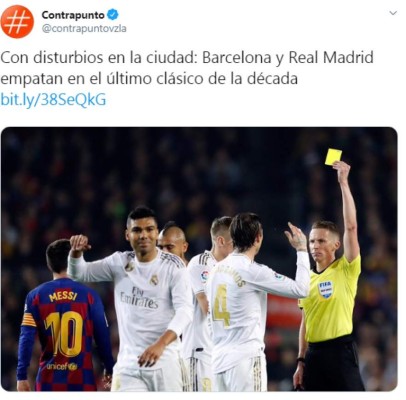 Lo que dice la prensa mundial tras el Barcelona-Real Madrid: 'Mucho fútbol y poca pólvora'