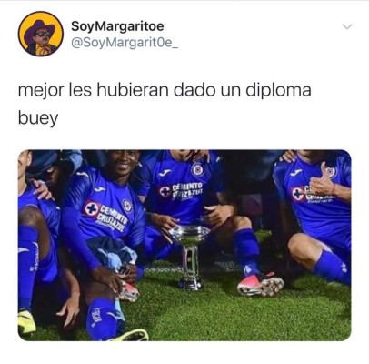 Los memes destrozan al campeón Cruz Azul por el título de la Copa por México