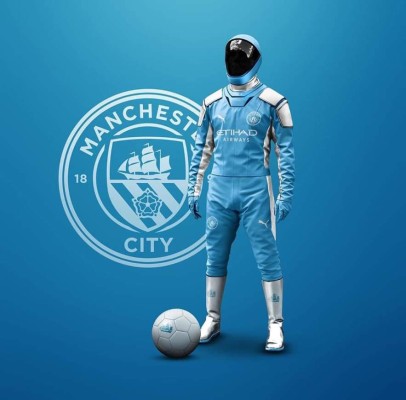 Así se verían los equipos de futbol con un traje especial para combatir el coronavirus