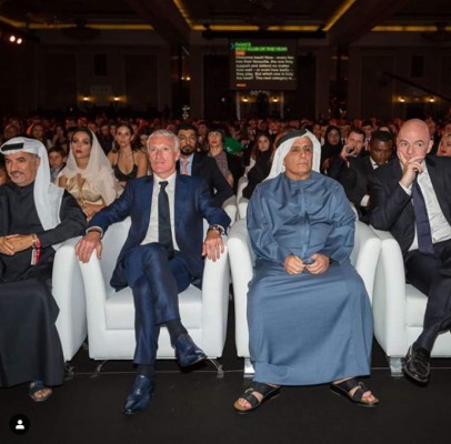 Cristiano Ronaldo el protagonista de las mejores fotos de los Golden Golden Soccer Awards