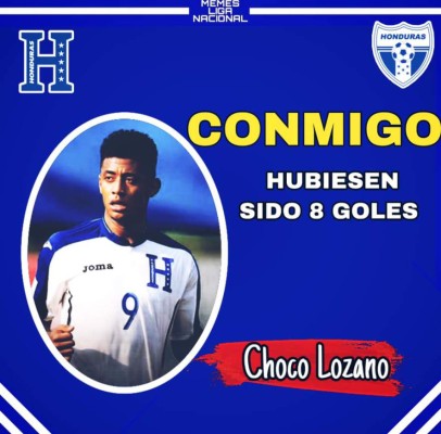 No paran las burlas: Choco Lozano es la víctima favorita de los memes tras el Honduras - El Salvador&nbsp;&nbsp;