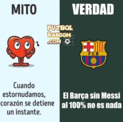 Los nuevos memes que hacen pedazos a Barcelona y Messi por perder la oportunidad de ser líder ante Granada