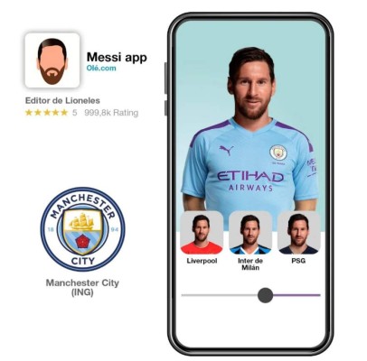 ¿Cuál le luce más? Así quedaría Lionel Messi con la camiseta de cada posible destino